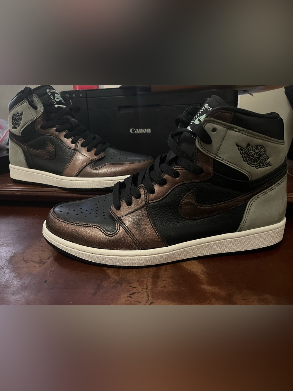 Jordan 1 high og patina size 12 men